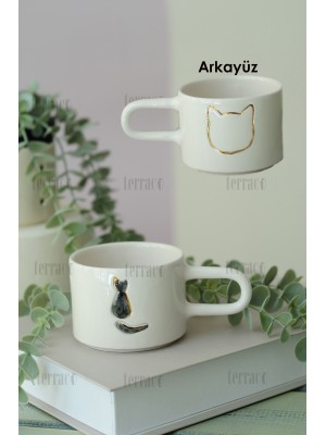 Kedi Çift Yönlü Kupa  *Kişiselleştirilebilir