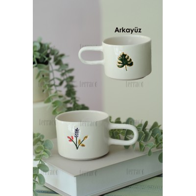 Çiçek Çift Yönlü Kupa